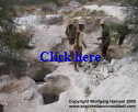 Andronondambo Sapphire deposit: view of artisanal diggings.