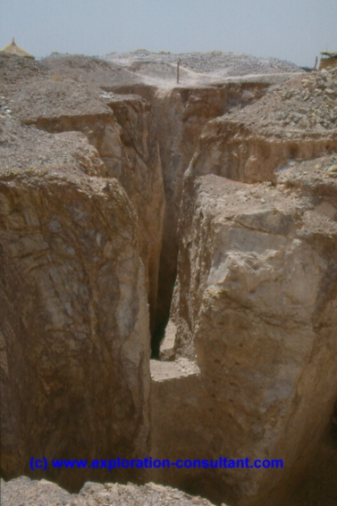 abandoned goldmining site at Tialkam, Liptako, Niger